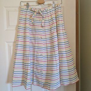 Vintage Rainbow Skirt